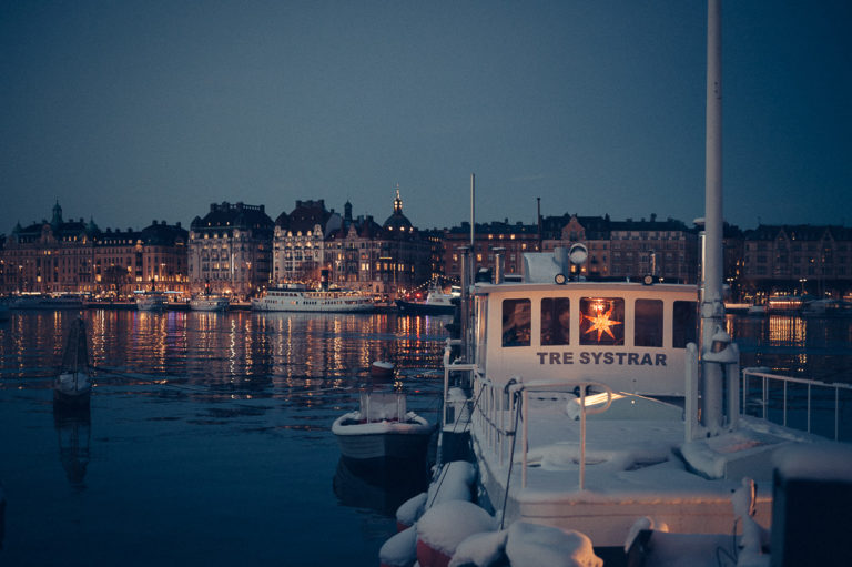 En stad vid vattnet. © Foto: Anders Löwdin